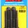 "3/8""-24 x 2.500 hex black oxide bolts" (5pcs)