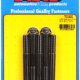 "3/8""-24 x 3.000 hex black oxide bolts" (5pcs)
