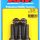 "3/8""-24 x 1.500 hex 7/16 wrenching black oxide bolts" 5pcs