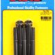 "3/8""-24 x 2.750 hex 7/16 wrenching black oxide bolts" 5pcs