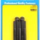 "3/8""-24 x 3.500 hex 7/16 wrenching black oxide bolts" 5pcs