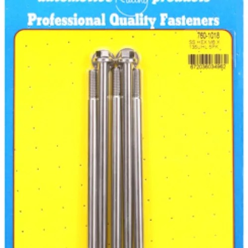 M6 x 1.00 x 135 hex SS bolts (5pcs)