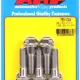 M10 x 1.25 x 35 hex SS bolts (5pcs)