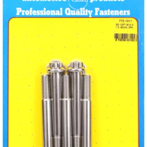 M10 x 1.50 x 90  12pt SS bolts (5pcs)