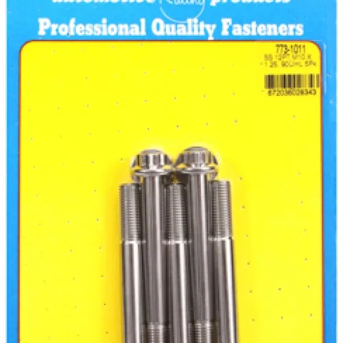 M10 x 1.25 x 90  12pt SS bolts (5pcs)