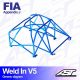 Roll Cage BMW (E90) 3-Series 4-doors Sedan RWD WELD IN V5