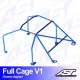 Bukóketrec Peugeot 206 3 ajtós hatchback – teljes ketrec, V1