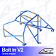 Bukóketrec Peugeot 206 3 ajtós hatchback – csavarozható (bolt-in), V2
