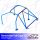 Roll Cage SUBARU BRZ (ZC6) 2-doors Coupe REMOVABLE FULL CAGE V2