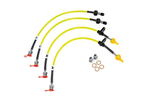 Audi A6 (C6/4F Chassis) 3.0 Tdi Quattro Brake Lines-Colour Black Colour Purple Colour Orange Colour Clear