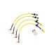 Audi A6 (C6/4F Chassis) 3.0 Tdi Quattro Brake Lines-Colour Black Colour Purple Colour Orange Colour Clear Colour Green Colour Blue - Transparent Colour Red - Transparent