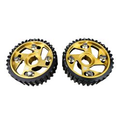   Brian Crower Adjustable Cam Gears - Gold Anodize (Honda B Series) - Pair BC8801