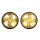 Brian Crower Adjustable Cam Gears - Gold Anodize (Mitsubishi 4G63/Evo Viii) - Pair BC8810