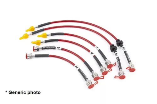 BMW 3 Series E92 320i SE 07- Brake Lines-Colour Black Colour Purple Colour Orange Colour Clear Colour Green Colour Blue - Transparent Colour Red - Transparent Colour Blue - Solid