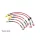 BMW 3 Series E92 320i SE 07- Brake Lines-Colour Black Colour Purple Colour Orange Colour Clear Colour Green Colour Blue - Transparent Colour Red - Transparent Colour Blue - Solid Colour Red - Solid