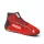 Sparco Slalom+ homológ versenycipő velúr/PU, piros/fekete