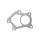 Downpipe SUBARU STI Twin Scroll VF36 VF37