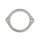 Exhaust flange connector 89mm 2 bolts