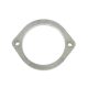 Exhaust flange connector 89mm 2 bolts