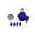 TurboWorks Fuel pressure regulator Racing AN6 with gauge Blue