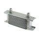 TurboWorks Oil Cooler Slim Line 10-rows 140x75x50 AN8 Silver