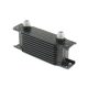 TurboWorks Oil Cooler Slim Line 10-rows 140x75x50 AN8 Black