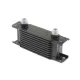 TurboWorks Oil Cooler Slim Line 10-rows 140x75x50 AN10 Black