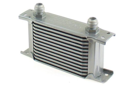 TurboWorks Oil Cooler Slim Line 13-rows 140x100x50 AN10 Silver