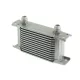 TurboWorks Oil Cooler Slim Line 13-rows 140x100x50 AN10 Silver