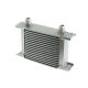 TurboWorks Oil Cooler Slim Line 16-rows 140x125x50 AN10 Silver