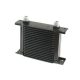 TurboWorks Oil Cooler Slim Line 19-rows 140x150x50 AN10 Black