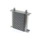 TurboWorks Oil Cooler Slim Line 25-rows 140x195x50 AN8 Silver