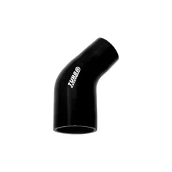 Szilikoncső 45 Fokos Szűkítő TurboWorks 15-20mm, Fekete