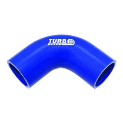 Szilikoncső 90 Fokos Könyök TurboWorks 80mm, Kék
