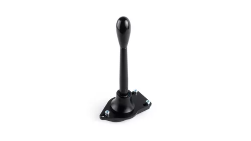Adjustable short shifter BMW E36 - mounting to the body (knob: black - long)