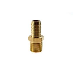 Nipple 1/2" to 16mm hose Brass