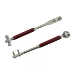 Reaction rods Nissan 200SX S13 Red