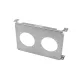 Cooling Plate TurboWorks for 25 rows Oil Cooler and 4 inch fan Dual