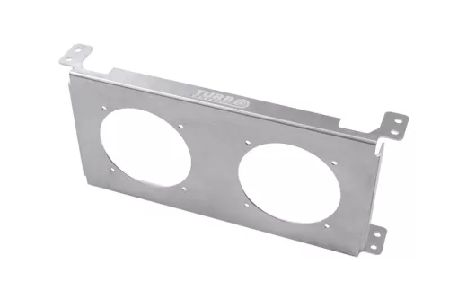 Cooling Plate TurboWorks for 10 rows Race Oil Cooler and 4 inch fan Dual