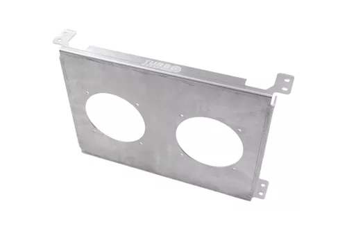 Cooling Plate TurboWorks for 15 rows Race Oil Cooler and 4 inch fan Dual