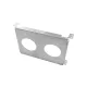 Cooling Plate TurboWorks for 15 rows Race Oil Cooler and 4 inch fan Dual