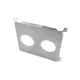 Cooling Plate TurboWorks for 19 rows Race Oil Cooler and 4 inch fan Dual
