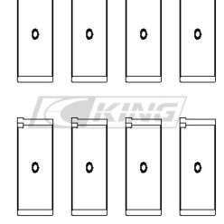 King Conrod Bearing Shell AUDI ABB, ABM, ADP, PP, RN
