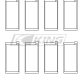 King Conrod Bearing Shell ALFA 105, 105.48 ,AR016 ,AR64104