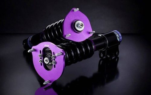 Sport Suspension D2 Racing AUDI A3 8V ?55 (Rr Twist- beam Suspension) (Cancellation Kit for Electronic Damping) 12-20