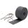 DEI Pipe Wrap & Locking Tie 5cm x 7,5m Kit Black