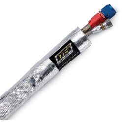 DEI Heat Sheath 2cm x 1m Aluminized Sleeving-sewn edge