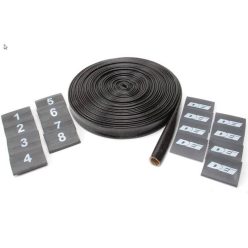 DEI Protect-A-Wire 1cm x 30cm Black Silicone - Bulk per foot
