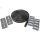 DEI Protect-A-Wire 1cm x 30cm Black Silicone - Bulk per foot