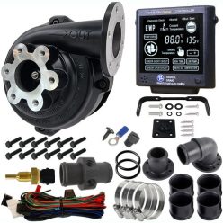   Davies Craig EWP80 Alloy Flange Combo elektromos vízpumpa és LCD vezérlő (12V)